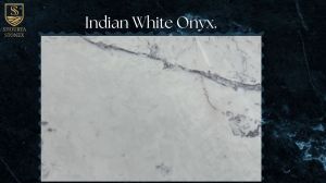 Indian White Onyx Marble Slab