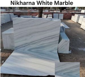 Nikharna White Marble Slab