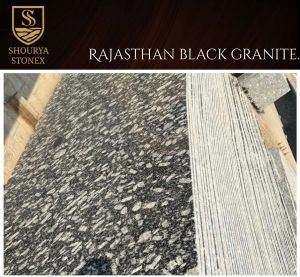 Rajasthan Black Granite Slab