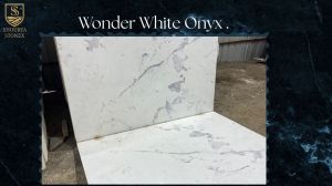 Wonder White Onyx Marble Slab