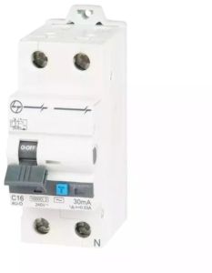 16 AMP Combined Overcurrent and Leakage Protection RCBO