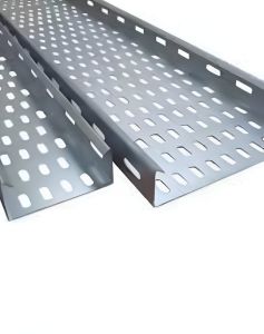 300mm × 100mm GI Perforated Cable Tray