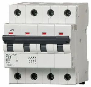 63 AMP Four Pole Main Incoming Mini Circuit Breaker