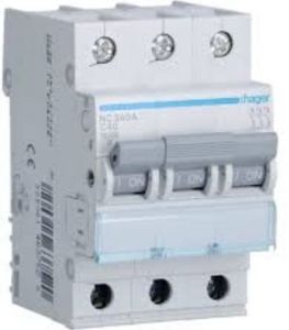 63 AMP Triple Pole Three Phase Circuit Protection MCB