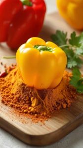Dehydrated Yellow Capsicum Powder