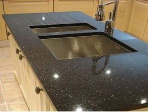Galaxy Black Granite Slab