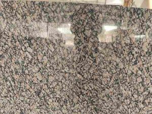 Glossy Pink Granite Slab