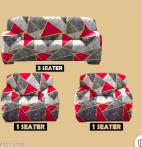 5 Seater Premium Printed Sofa Cove