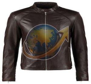 Full Sleeve Slim Fit Mens Pure Leather Jacket