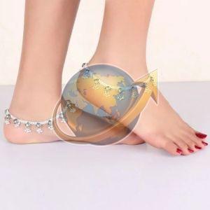 Imitation Silver Anklets