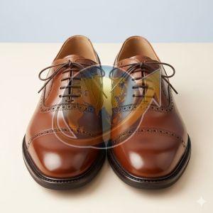 Mens Formal Brown Leather Shoes