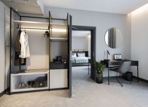 Luggage Modern Metal Wardrobe