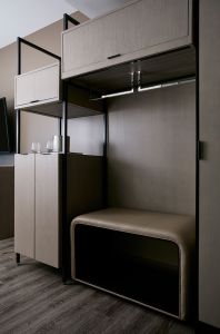 Luggage Modern Metal Wardrobe