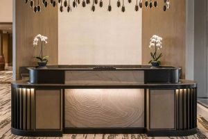 Metal Reception Table