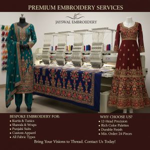 Exquisite Embroidery Services