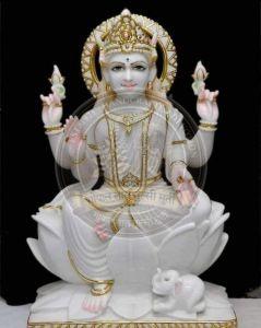 Goddess Laxmi Mata Marble Statue