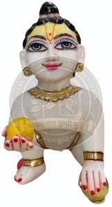 Laddu Gopal Marble Statue