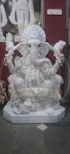 Lord Ganesha Marble Idol