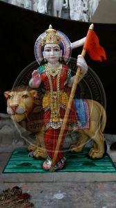 Marble Bharat Mata Statue