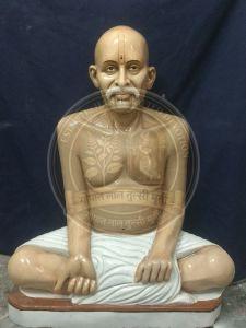 Marble Gajanan Maharaj Statue