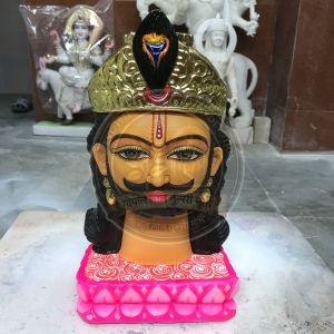 Marble Khatu Shyam Ji Shish Statue