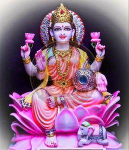 Marble Laxmi Mata Statue