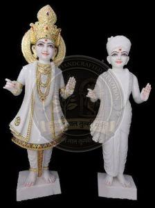 Marble Swami Narayan Statue