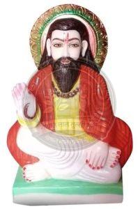 Sant Ravidas Marble Statue
