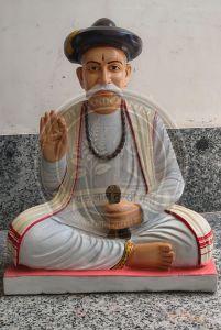 Shree Sant Savta Mali Marble Statue
