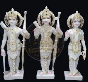 Standing Position Marble RAM Darbar Statue