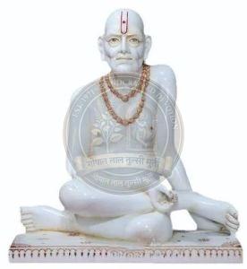 Swami Samarth Marble Statue