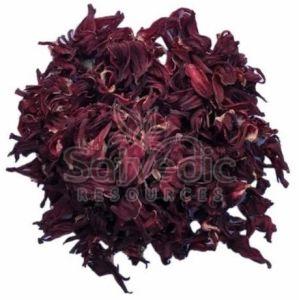 Dried Hibiscus Rosa Flowers