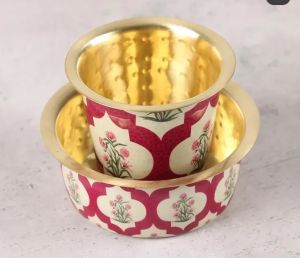 Brass Coffee Dabara Set