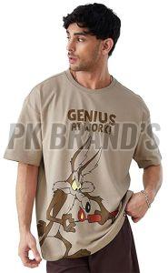 Mens Drop Shoulder T Shirt