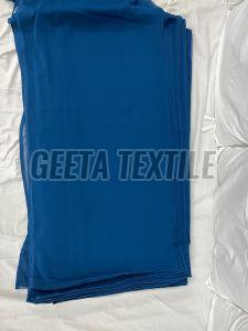 Plain Star Georgette Fabric