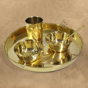 Brass Dinner Set