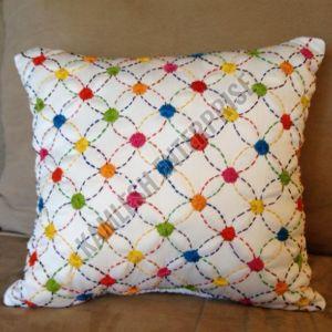 Hand Stitched Cotton Pillow Cover