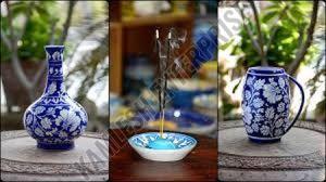 Handcrafted Jaipur Blue Pottery Items