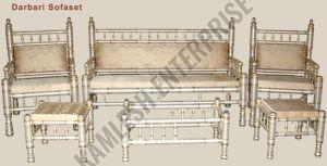 Sankheda Craft 7 Seater Rajwadi Wooden Sofa Set