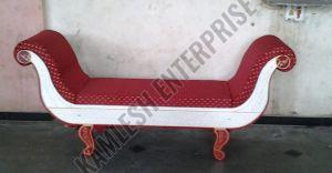 2 Seater Sankheda Handcrafted Wooden Diwan