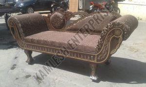 2 Seater Sankheda Handcrafted Wooden Diwan
