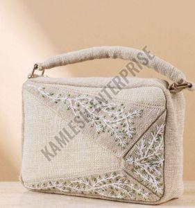 Natural Jute Fabric Tote Bag