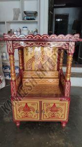 Traditional Sankheda Wooden Home Temple