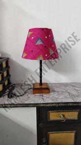 Wood Pink LED Table Lamp
