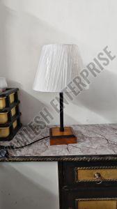 Wood White Dove LED Table Lamp