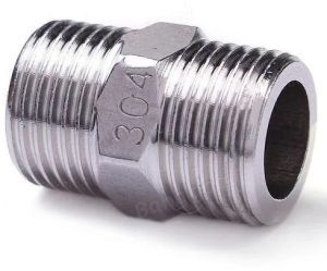 Stainless Steel Hex Nipple