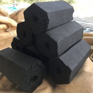 Hexagonal Coconut Shell Charcoal