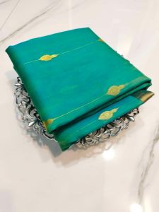 Premium Chanderi Handloom Katan Silk Saree
