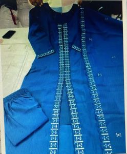 Embroidered Round Neck Kurta Suit Set