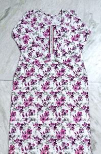 Floral Printed Cotton Kurti